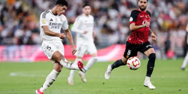 开云电子登录-【西超杯】贝林罗德里戈破门，皇马3比0决赛战巴萨