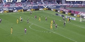 【意甲】博洛尼亚1比0国际米兰 奥尔索利尼绝杀